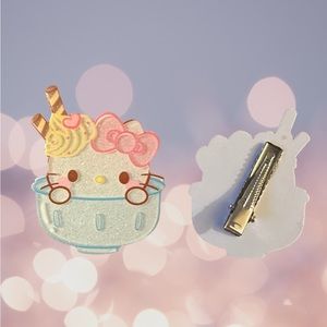 Sanrio Characters Acrylic Dessert Hair Clip Bundle